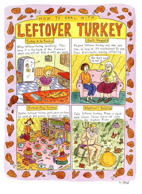 How to Deal With Leftover Turkey