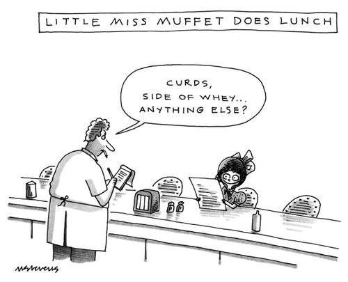 Little Miss Muffet Does Lunch