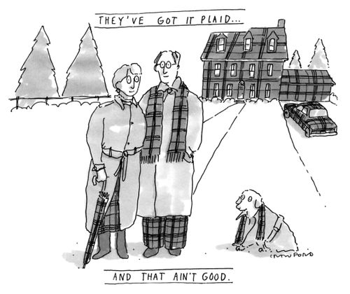 They've got it plaid... and that ain't good.