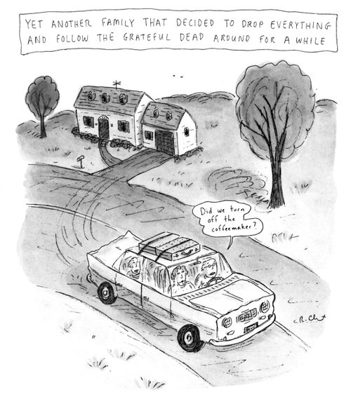 Yet another family that decided to drop everything and follow The Grateful Dead around for a while.