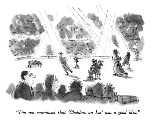 "I'm not convinced that 'Chekhov on Ice' was a good idea."