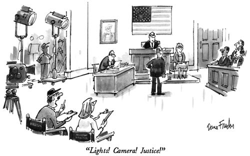 "Lights! Camera! Justice!"