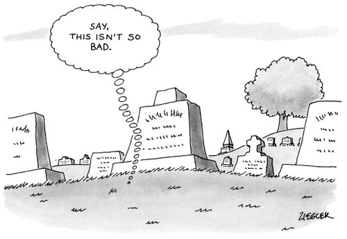 'Say, this isn't so bad.'
