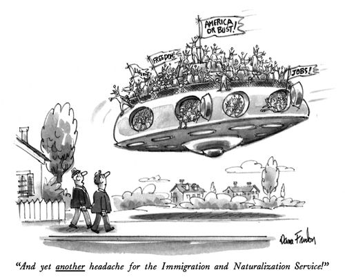 "And yet another headache for the Immigration and Naturalization Service!"