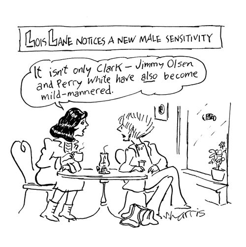 Lois Lane Notices A New Male Sensitivity