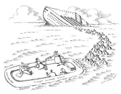 First class only raft.
