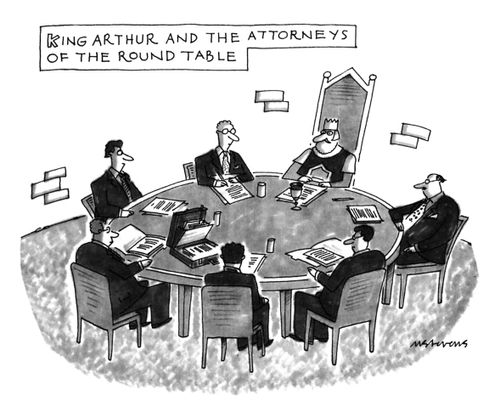 King Arthur And The Attorneys Of The Round Table