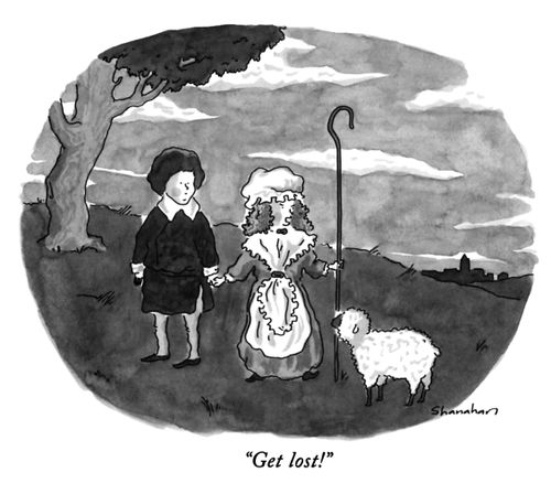 "Get lost!"