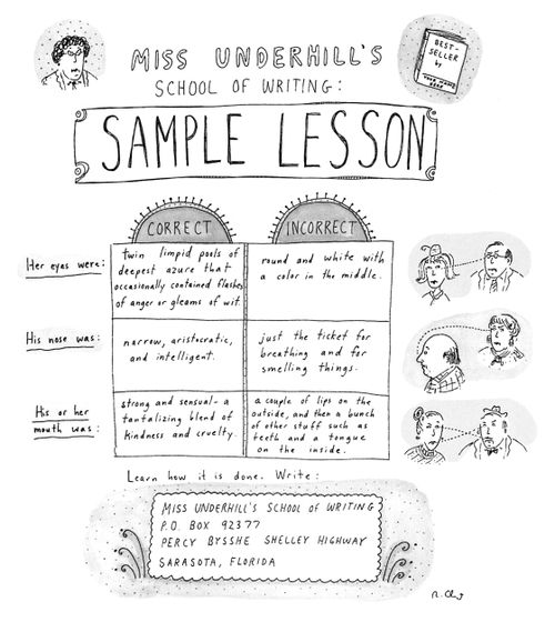Miss Underhill's School Of Writing Sample Lesson