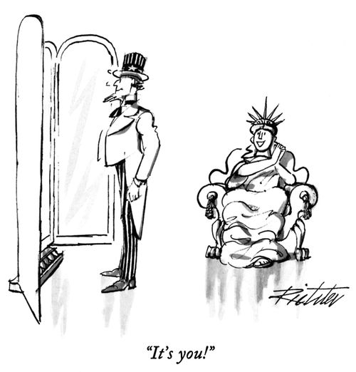"It's you!"