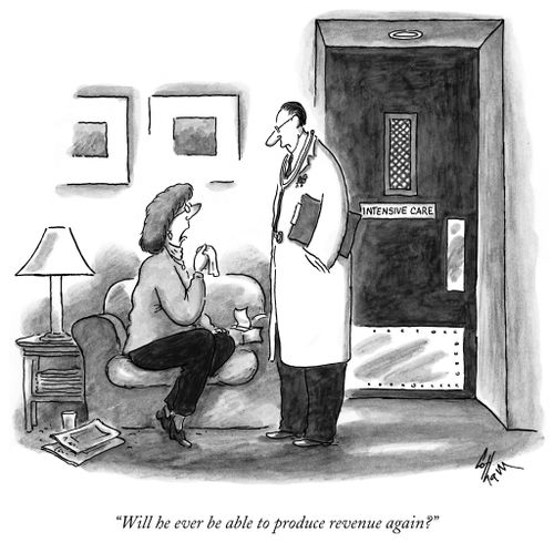 "Will he ever be able to produce revenue again?"