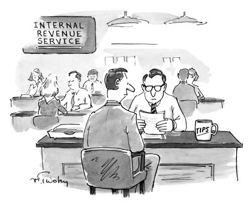 Tipping the I.R.S.