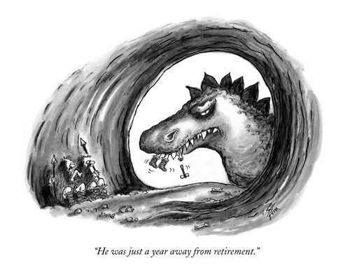"He was just a year away from retirement."