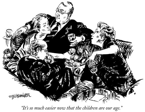 "It's so much easier now that the children are our age."
