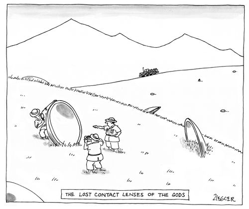The Lost Contact Lenses of the Gods