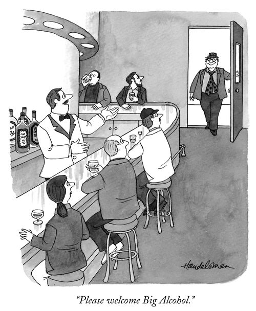 "Please welcome Big Alcohol."