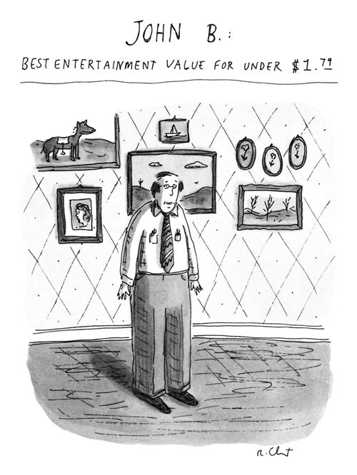 "John B.: Best Entertainment Value for under $1.79"