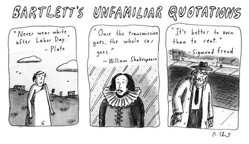 Bartlett's Unfamiliar Quotations