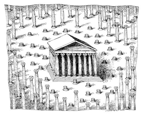 Pillar Trees.