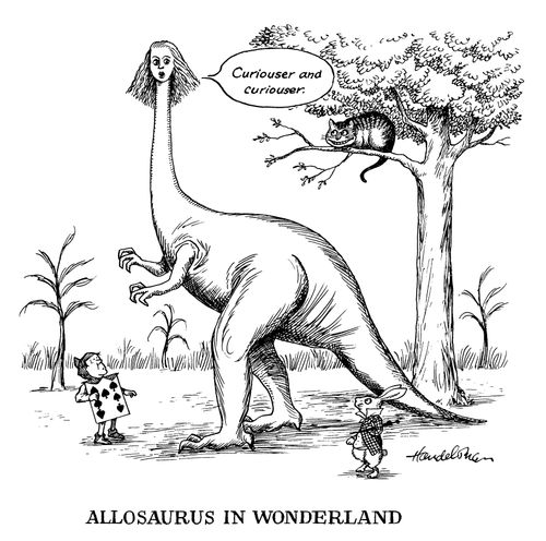 Allosaurus in Wonderland