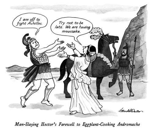 Man-Slaying Hector's Farewell to Eggplant-Cooking Andromache