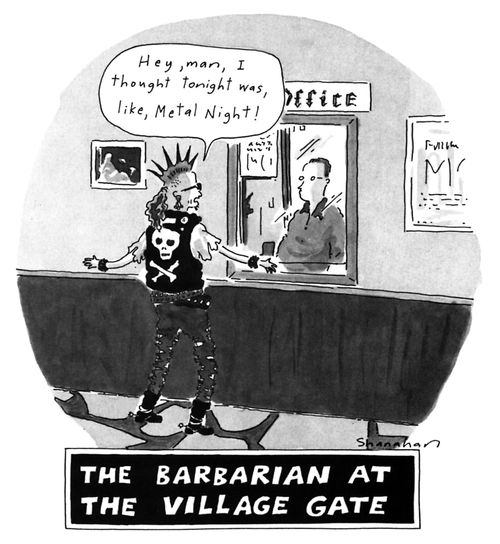 The Barbarian At the Villiage Gate