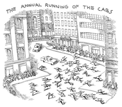 The Annual Running of the Cabs