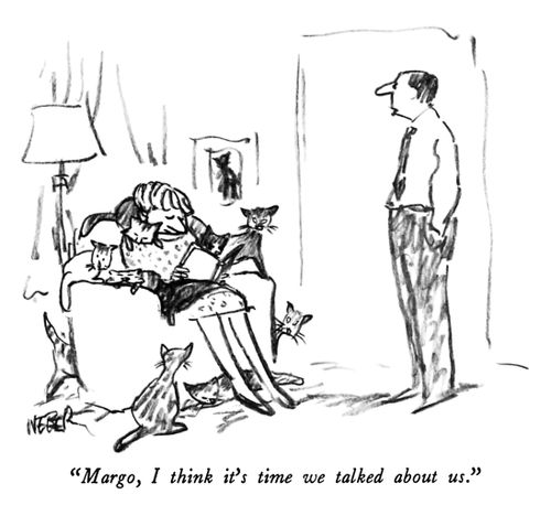 "Margo, I think it's time we talked about us."