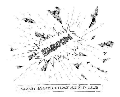 Military Solution to Last Week's Puzzle