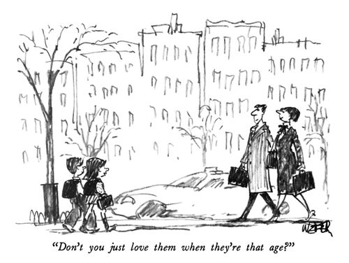 "Don't you just love them when they're that age?"