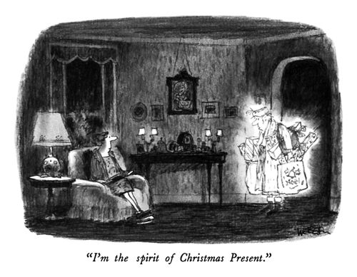 "I'm the spirit of Christmas Present."