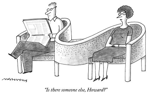 "Is there someone else, Howard?"