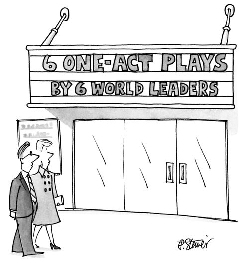 '6 One-Act Plays By 6 World Leaders'