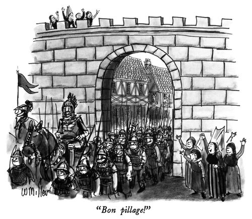 "Bon pillage!"