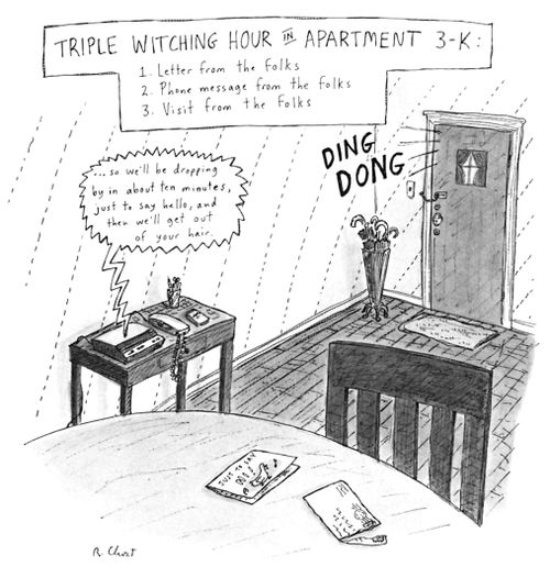 Triple Witching Hour in Apartment 3-K.