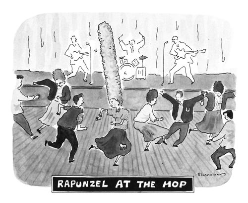 Rapunzel at the hop
