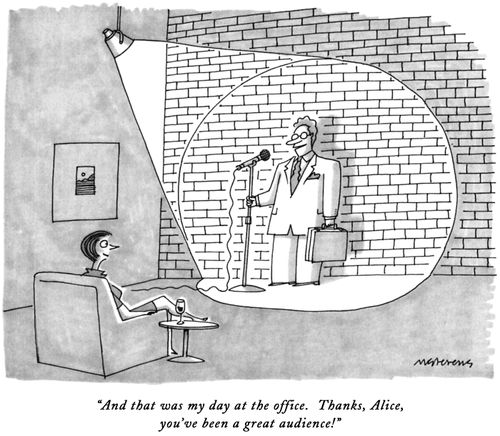 "And that was my day at the office. Thanks, Alice, you've been a great audience!"