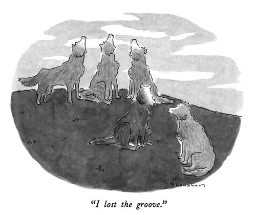 "I lost the groove."