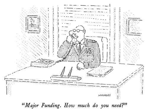 "Major Funding.  How much do you need?"