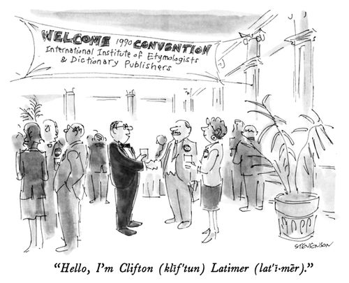 "Hello, I'm Clifton Latimer."