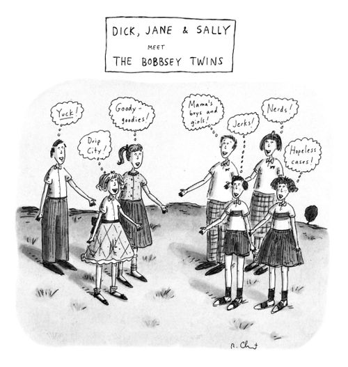 Dick, Jane & Sally meet the Bobbsey Twins