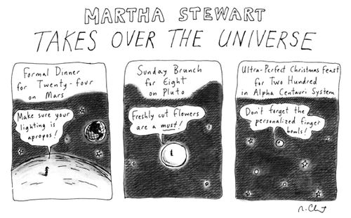 Martha Stewart Takes Over The Universe