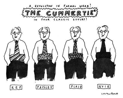 A Revolution In Formal Wear! The Cummertie in Four Classic Styles!