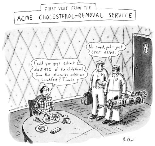 First Visit From The Acme Cholesterol-Removal Service