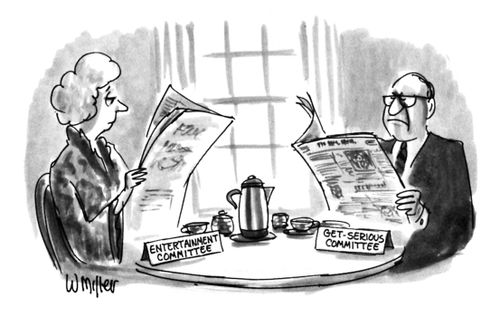 Entertainment vs Get Serious Committees