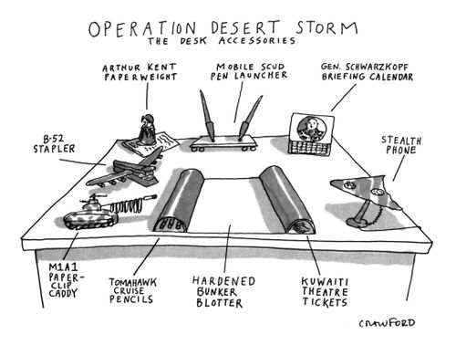 Operation Desert StormThe Desk Accessories