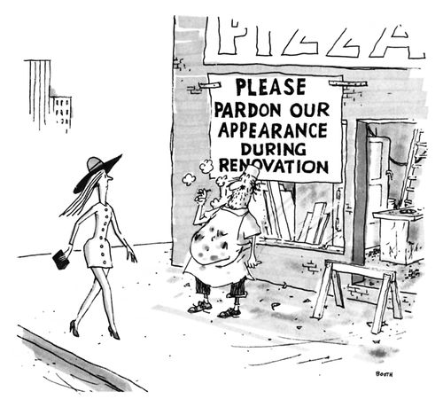 Please pardon our appearance during rennovation