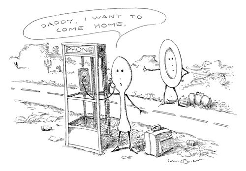"Daddy, I want to come home."