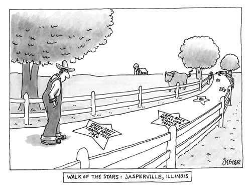 Walk of the Stars: Jasperville, Illinois