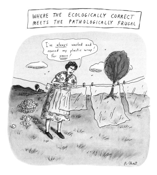 Where The Ecologically Correct Meets The Pathologically Frugal